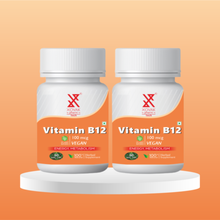 Vitamin B12 Capsules | Ayurvedic Nutrition To Support Brain & Nervous System Add To Wishlist