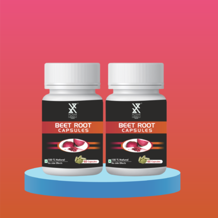 Organic Beetroot Capsules | Natural Support To Maintain Blood Pressure | Increase Blood Cells & Circulatio
