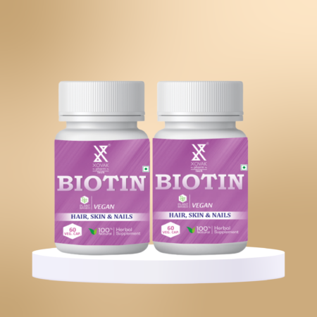 Biotin Capsules | Plant-Based Hair, Skin & Nail Supplement