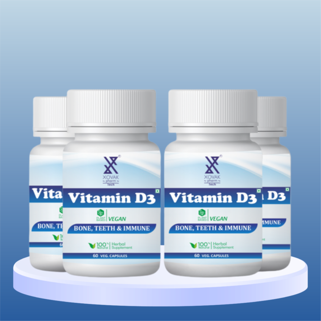 Vitamin D3 Capsules | Reinforce Bones, Muscles & Boost Immune System
