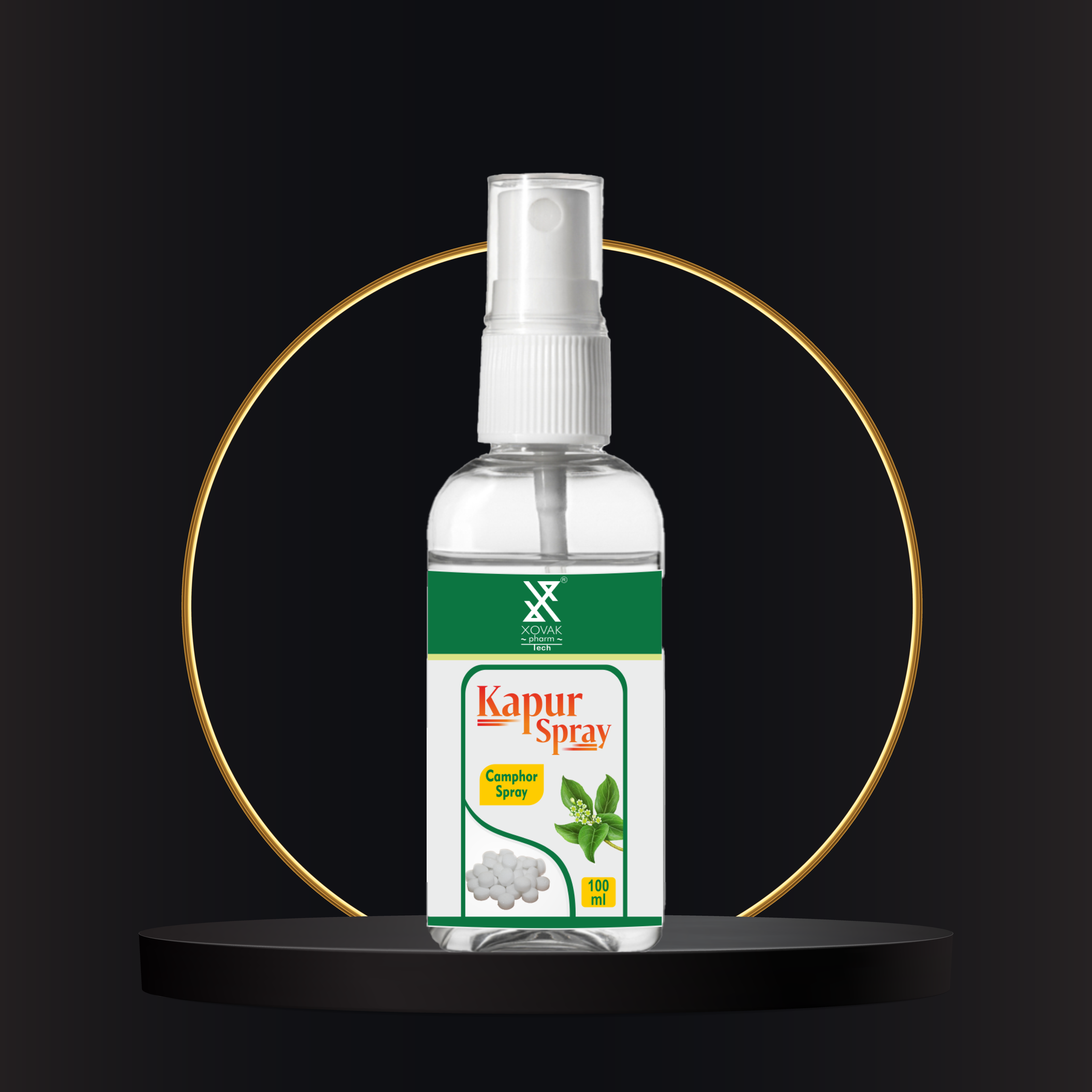 Kapur Spray | Camphor Air, Room & Car Freshener | Relaxation, Peaceful Meditation, Divine Aroma