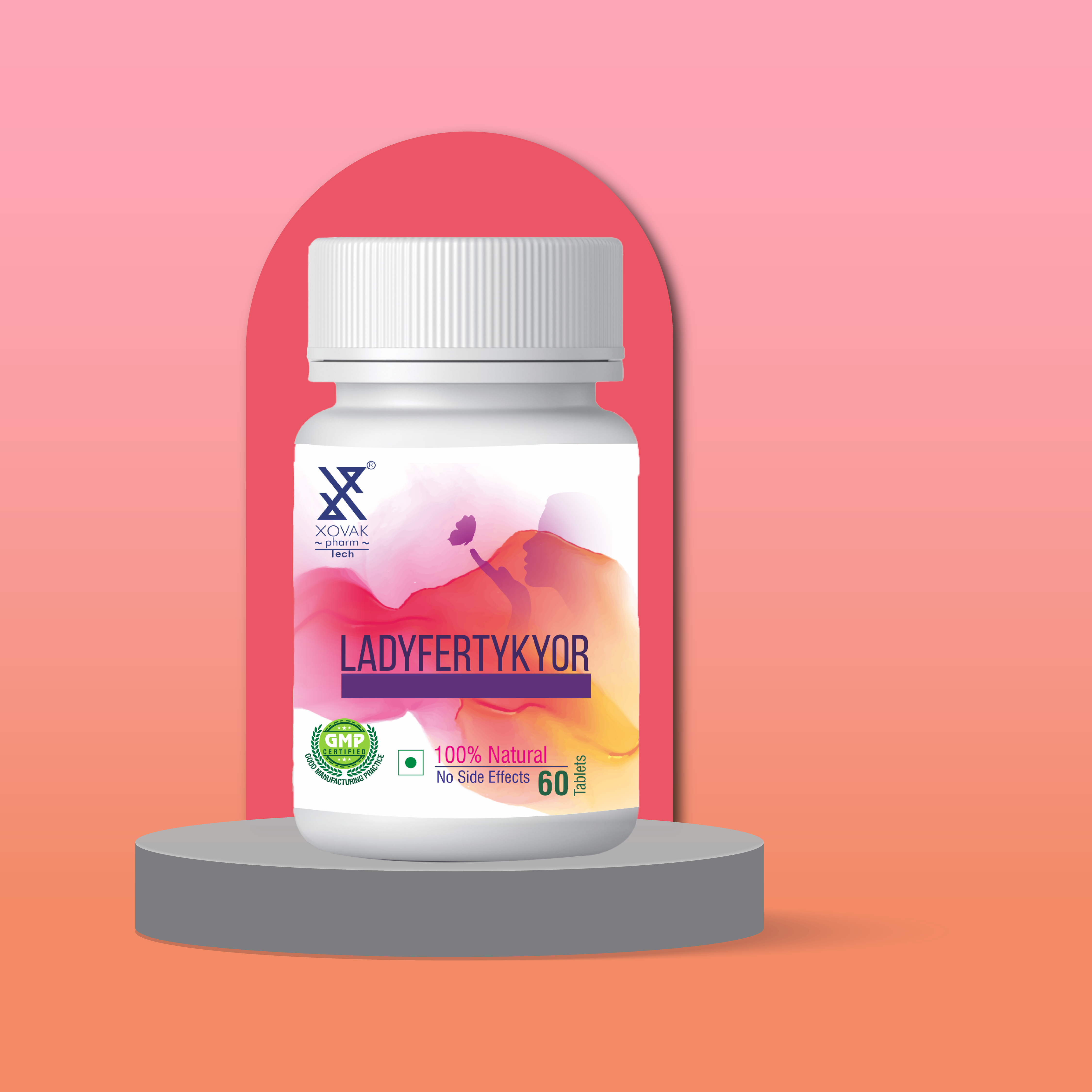 Ladyfertykyor Tablets | Best Women's Fertility Tablets | Helps In Female Infertility