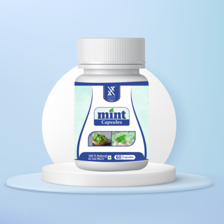 Mint Capsules | Organic Acidity Relaxation | Improve Digestion Health