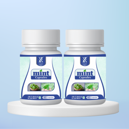 Mint Capsules | Organic Acidity Relaxation | Improve Digestion Health