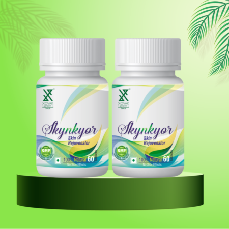 Skynkyor Tablets | Ayurvedic Skin Collagen Supplement | Treat Acne, Pigmentation & Dermatitis