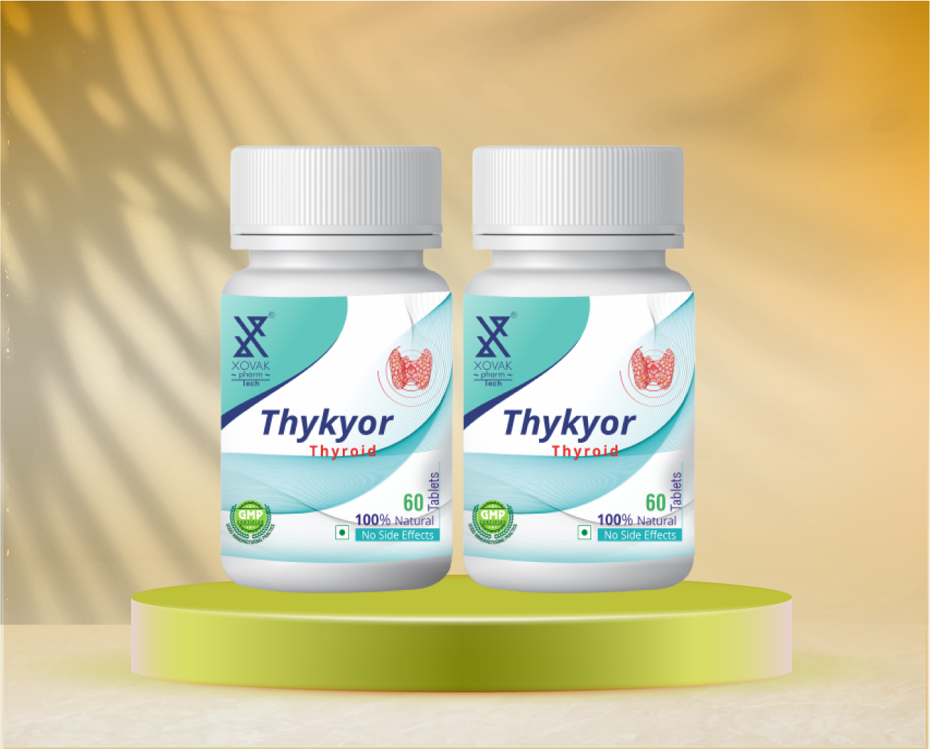Ayurvedic Thykyor Capsules for Thyroid Support