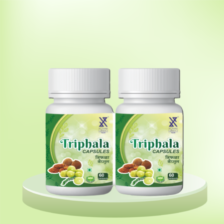 Triphala Capsules | Organic Triphala Churna | Treat Digestion, Appetite, Gut & Immunity