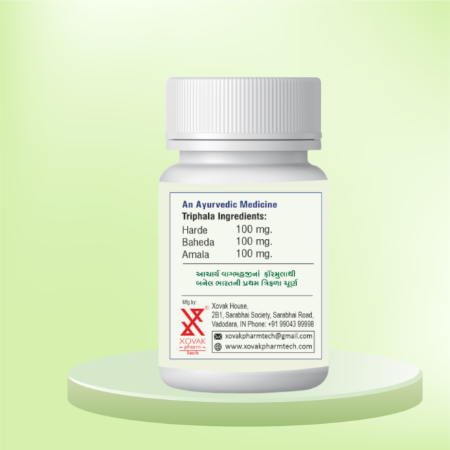 Triphala Capsules | Organic Triphala Churna | Treat Digestion, Appetite, Gut & Immunity