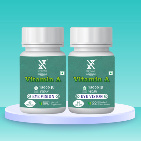 Vitamin A Capsules | Ayurvedic Vitamin A Capsules | Improve Vision, Hair Growth, Skin Glow