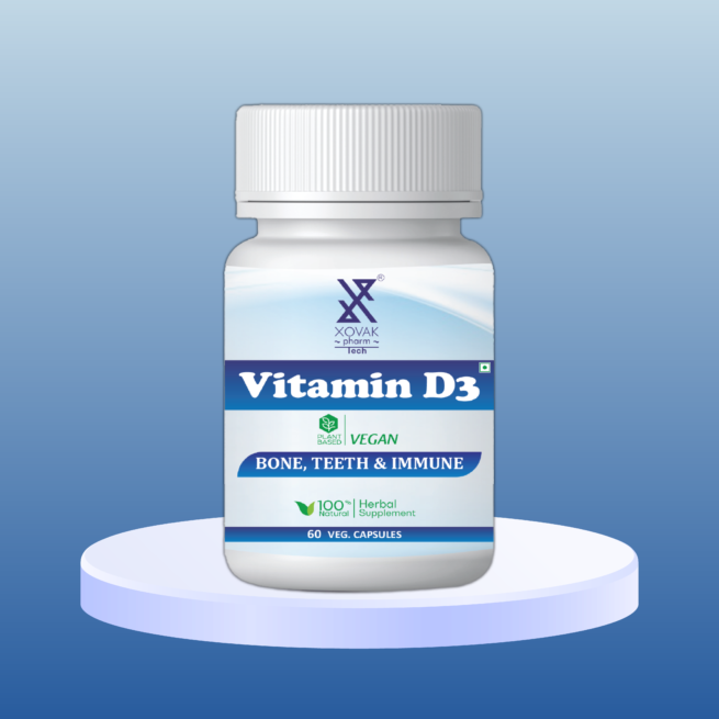 Vitamin D3 Capsules | Reinforce Bones, Muscles & Boost Immune System
